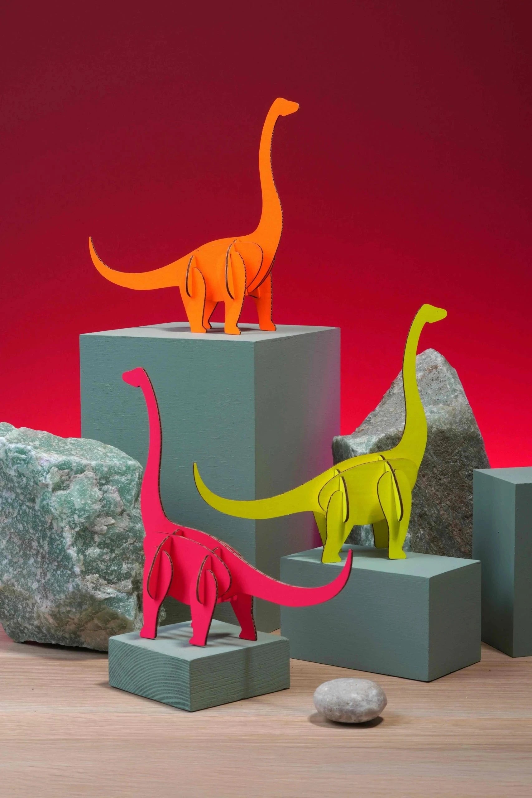 Brachiosaurus - Kit en carton Assembli